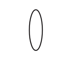 Vitrigraph Pull Plate - Skinny Oval