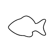 Vitrigraph Pull Plate - Fish 2