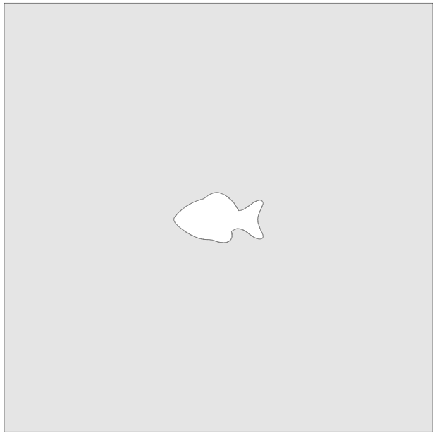Vitrigraph Pull Plate - Fish 2