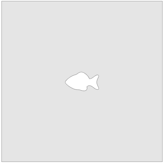 Vitrigraph Pull Plate - Fish 2