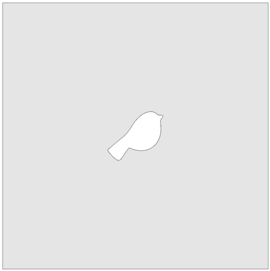 Vitrigraph Pull Plate - Bird 2