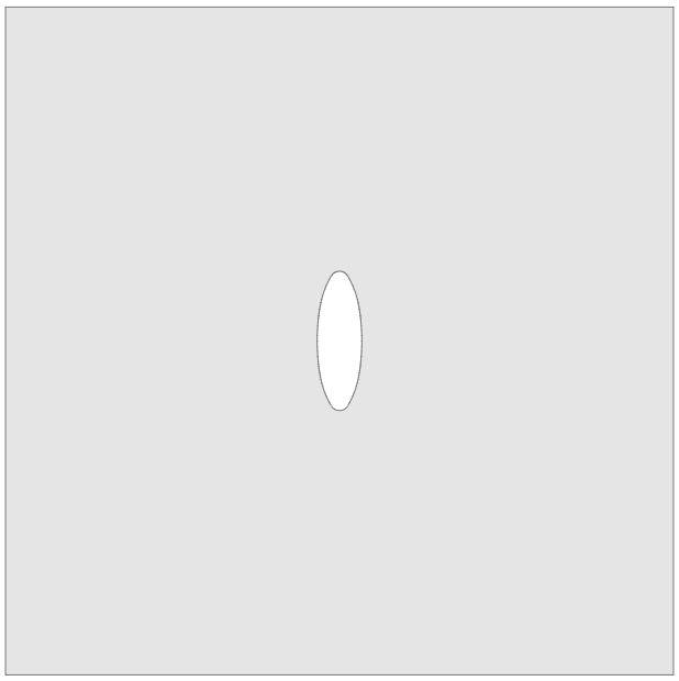 Vitrigraph Pull Plate - Skinny Oval