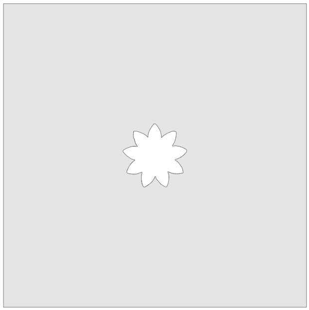Vitrigraph Pull Plate - Sunflower