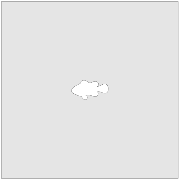 Vitrigraph Pull Plate - Fish