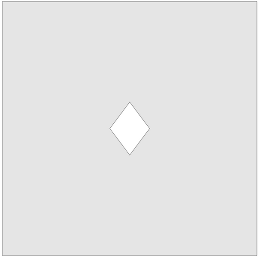 Vitrigraph Pull Plate - Diamond