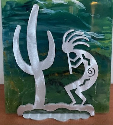 Kokopelli and Cactus Stand