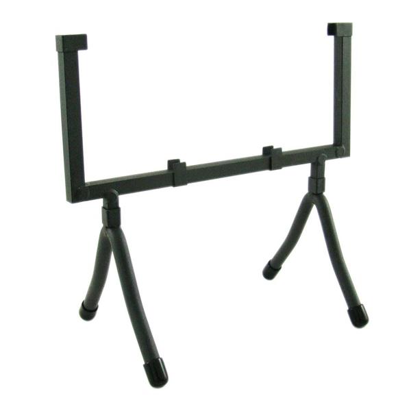 8" Square Black Metal Art Stand