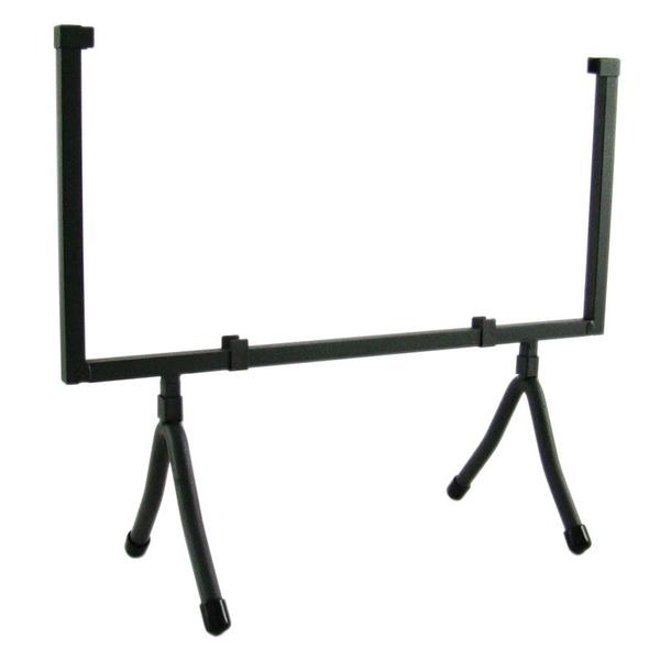 12" Square Black Metal Art Stand