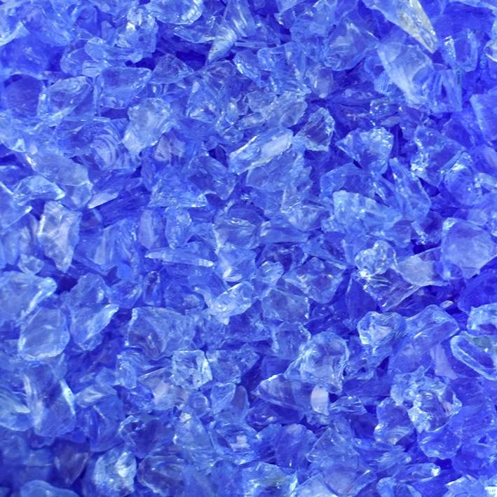 Pale Blue Transparent Frit - Oceanside 96