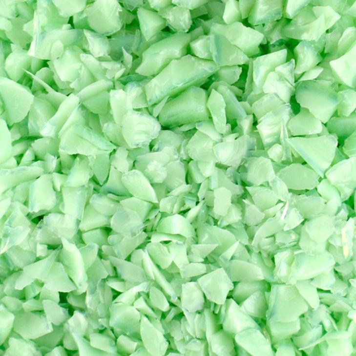 Pastel Green Opalescent Frit - Oceanside 96
