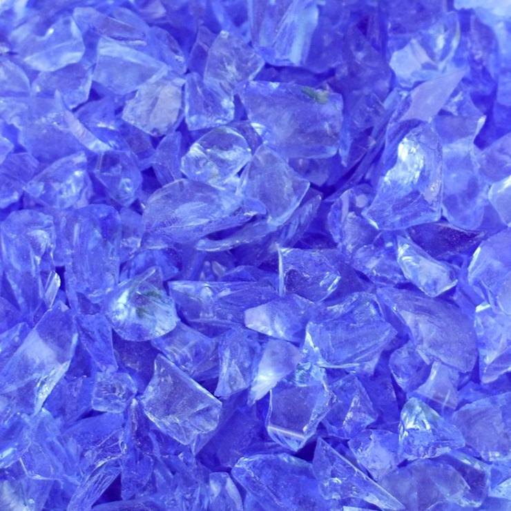 Pale Blue Transparent Frit - Oceanside 96